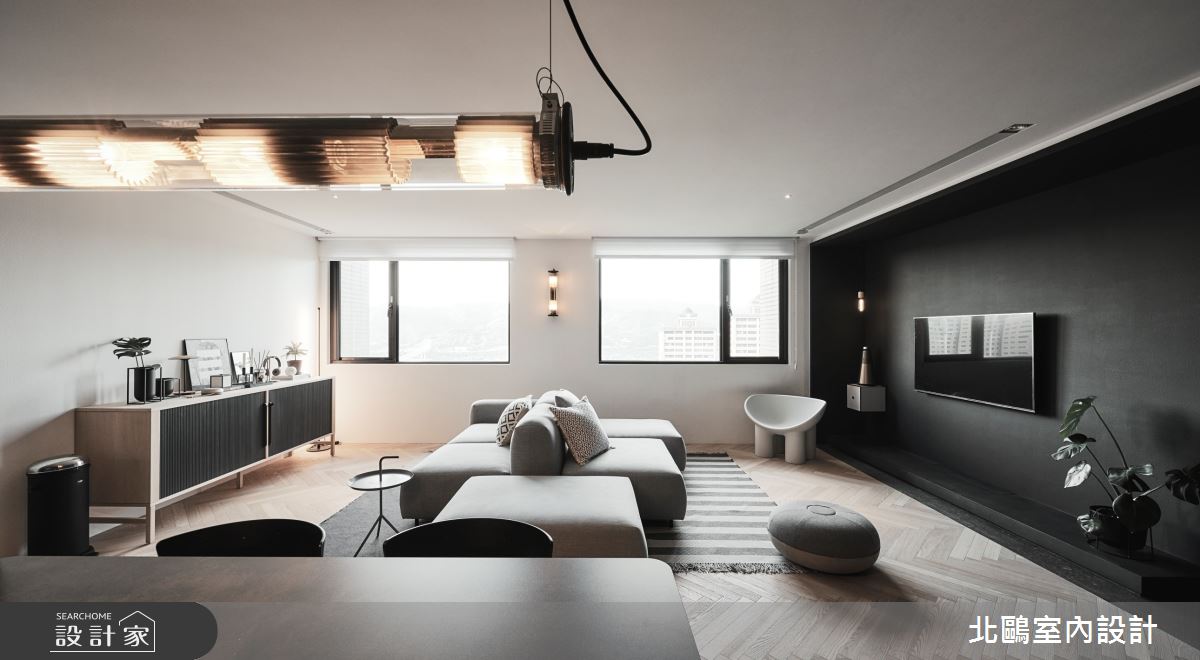 中古屋(5~15年)＿北歐風客廳餐廳案例圖片＿北鷗室內設計＿北鷗_42Black Nick House之5