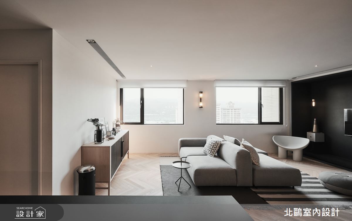 中古屋(5~15年)＿北歐風客廳案例圖片＿北鷗室內設計＿北鷗_42Black Nick House之8
