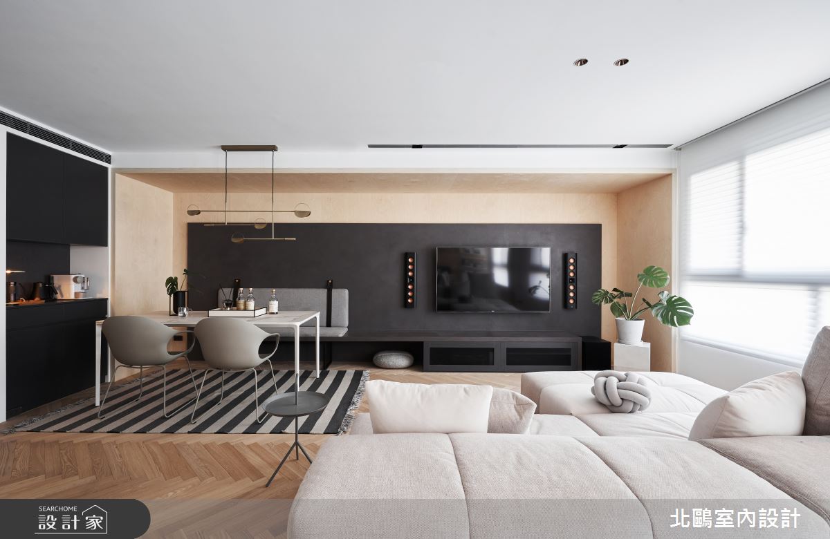 新成屋(5年以下)＿北歐風客廳案例圖片＿北鷗室內設計＿北鷗_39Frame House之7