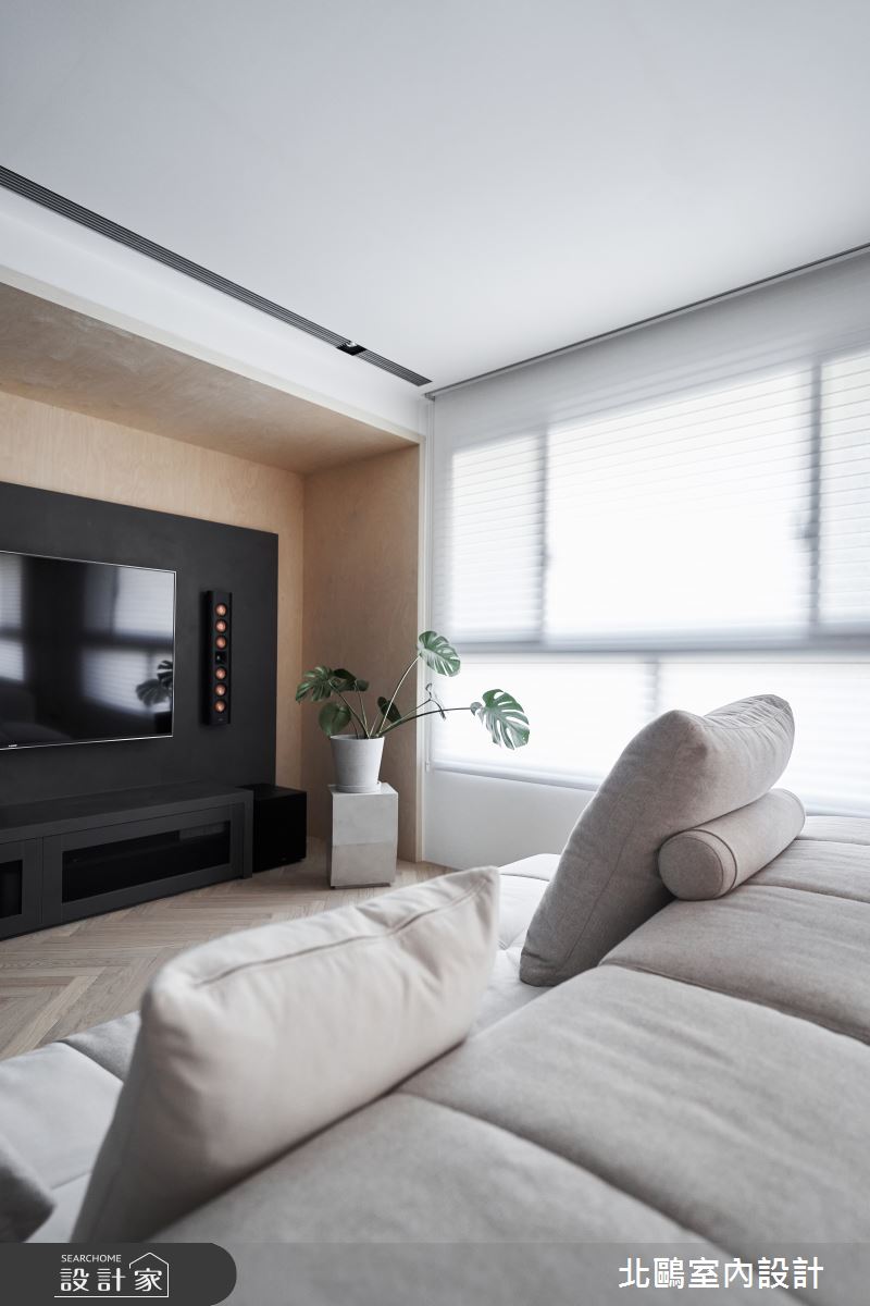 新成屋(5年以下)＿北歐風客廳案例圖片＿北鷗室內設計＿北鷗_39Frame House之9