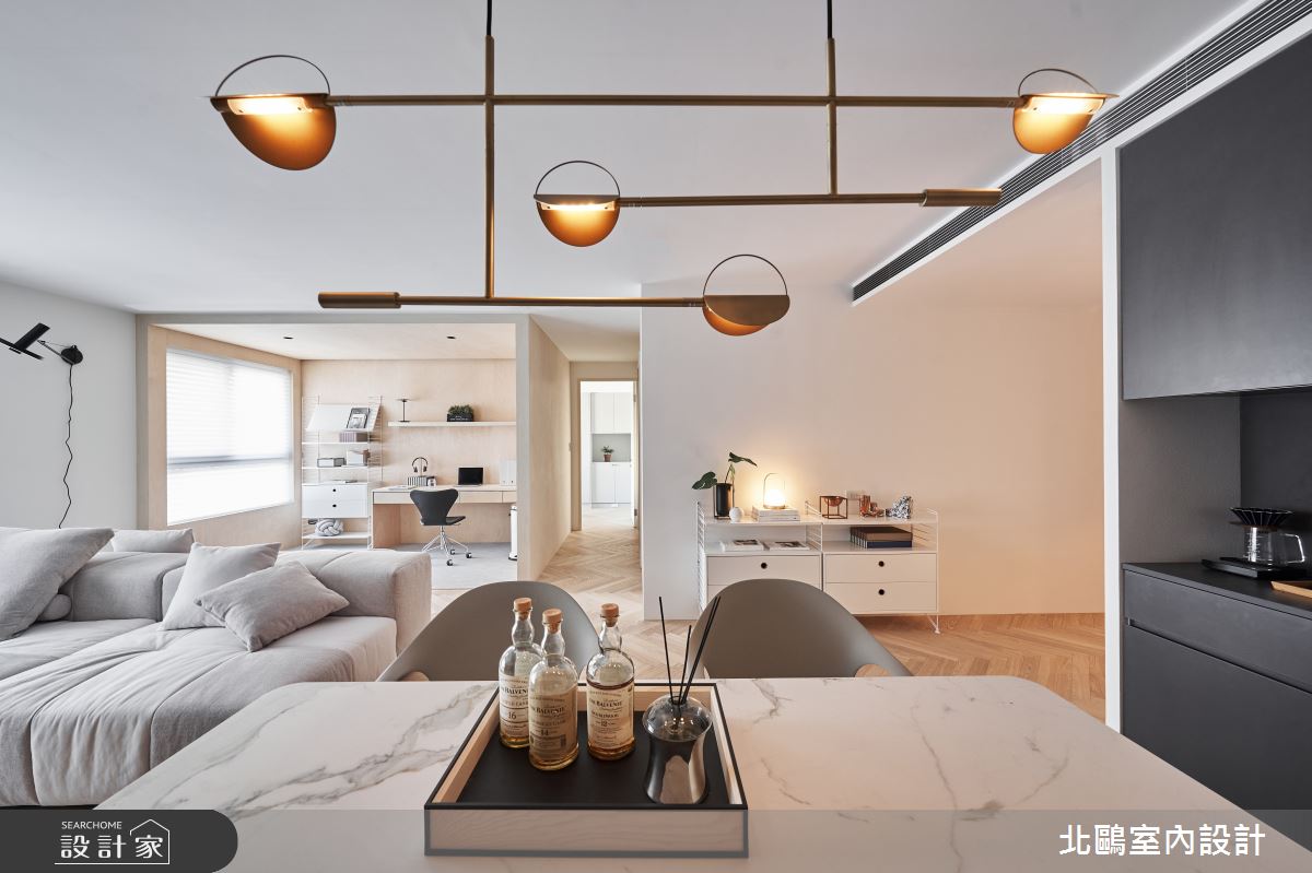 新成屋(5年以下)＿北歐風客廳案例圖片＿北鷗室內設計＿北鷗_39Frame House之3