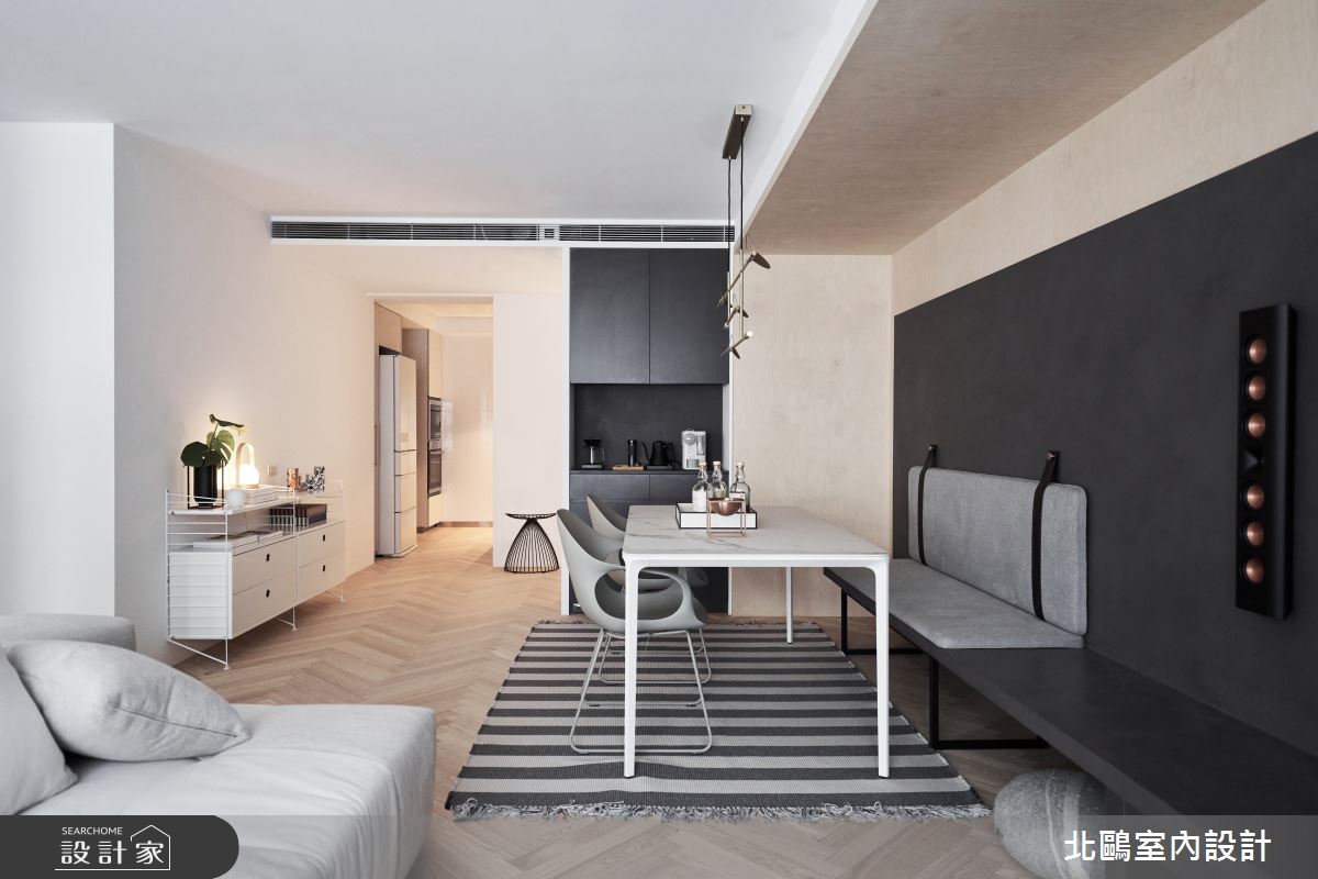 新成屋(5年以下)＿北歐風餐廳案例圖片＿北鷗室內設計＿北鷗_39Frame House之14
