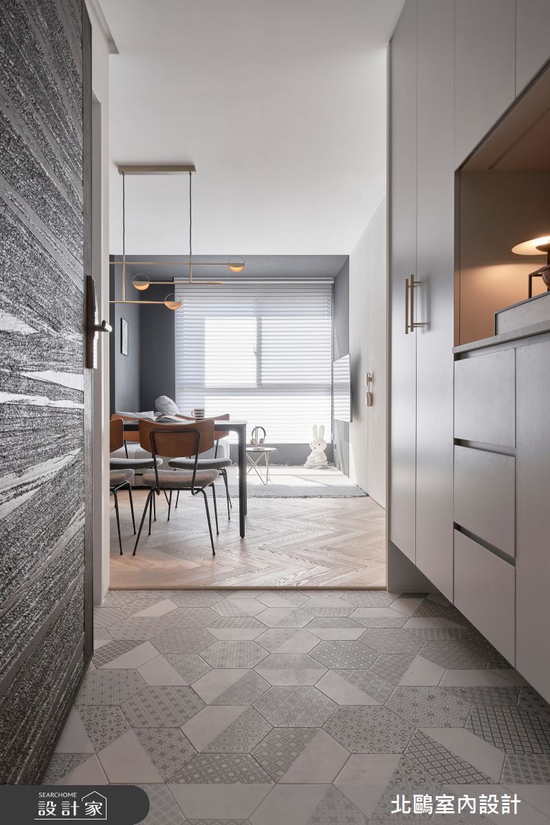 新成屋(5年以下)＿北歐風玄關案例圖片＿北鷗室內設計＿北鷗_40Lugano House之1