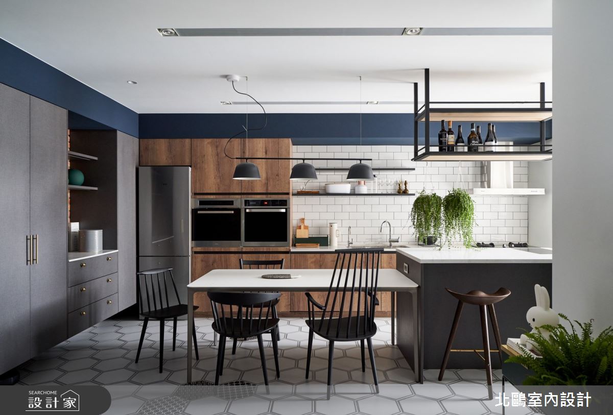 新成屋(5年以下)＿北歐風餐廳廚房吧檯案例圖片＿北鷗室內設計＿北鷗_41Loft House之5