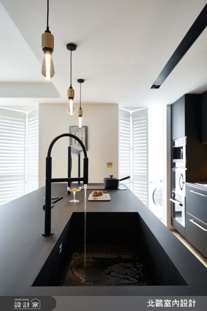 老屋(31~40年)＿北歐風廚房中島案例圖片＿北鷗室內設計＿北鷗_32Nordic House II之8