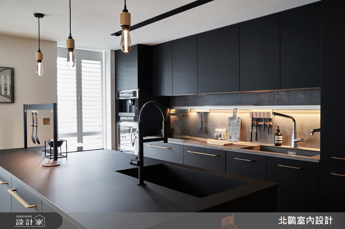 老屋(31~40年)＿北歐風廚房中島案例圖片＿北鷗室內設計＿北鷗_32Nordic House II之10