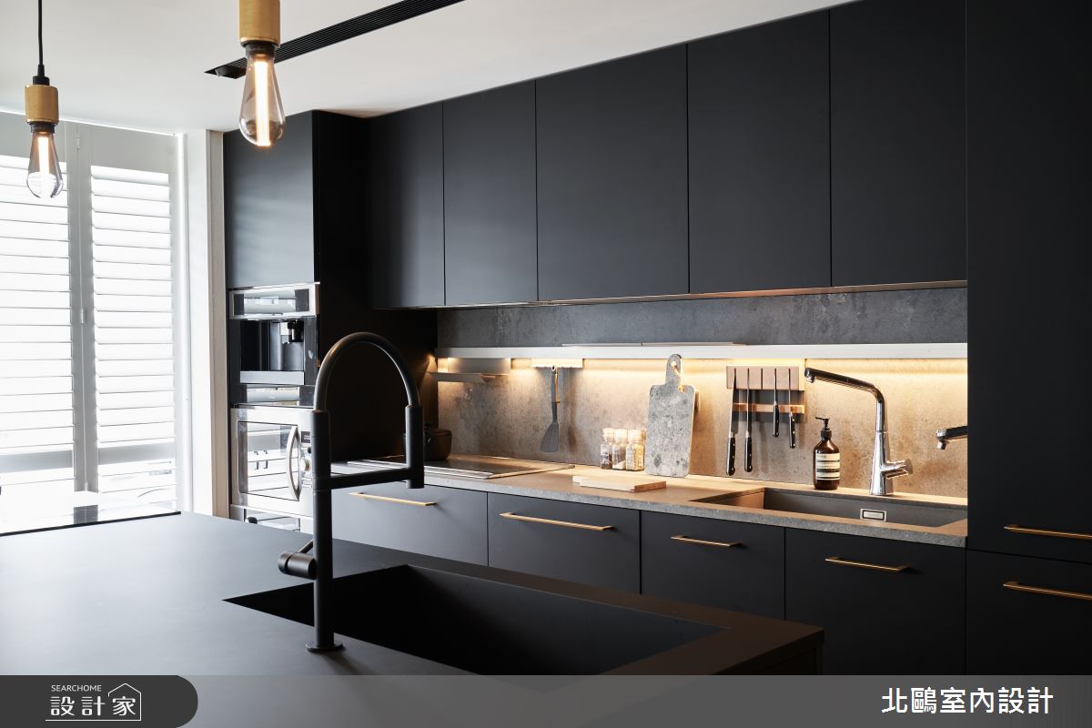 老屋(31~40年)＿北歐風廚房中島案例圖片＿北鷗室內設計＿北鷗_32Nordic House II之9