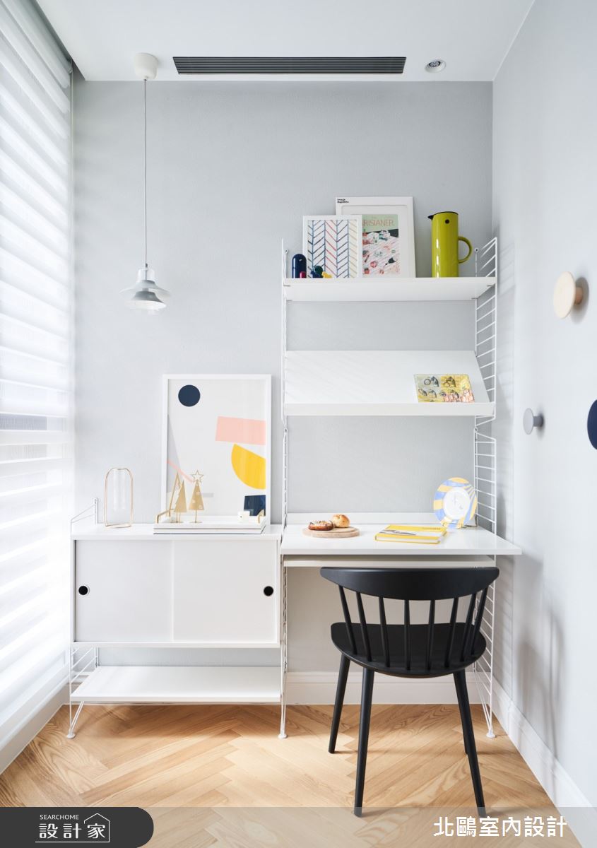 19坪新成屋(5年以下)＿北歐風書房案例圖片＿北鷗室內設計＿北鷗_43Princess House之9