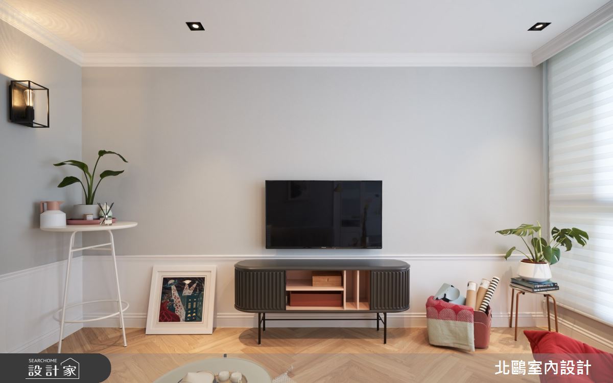 19坪新成屋(5年以下)＿北歐風客廳案例圖片＿北鷗室內設計＿北鷗_43Princess House之4