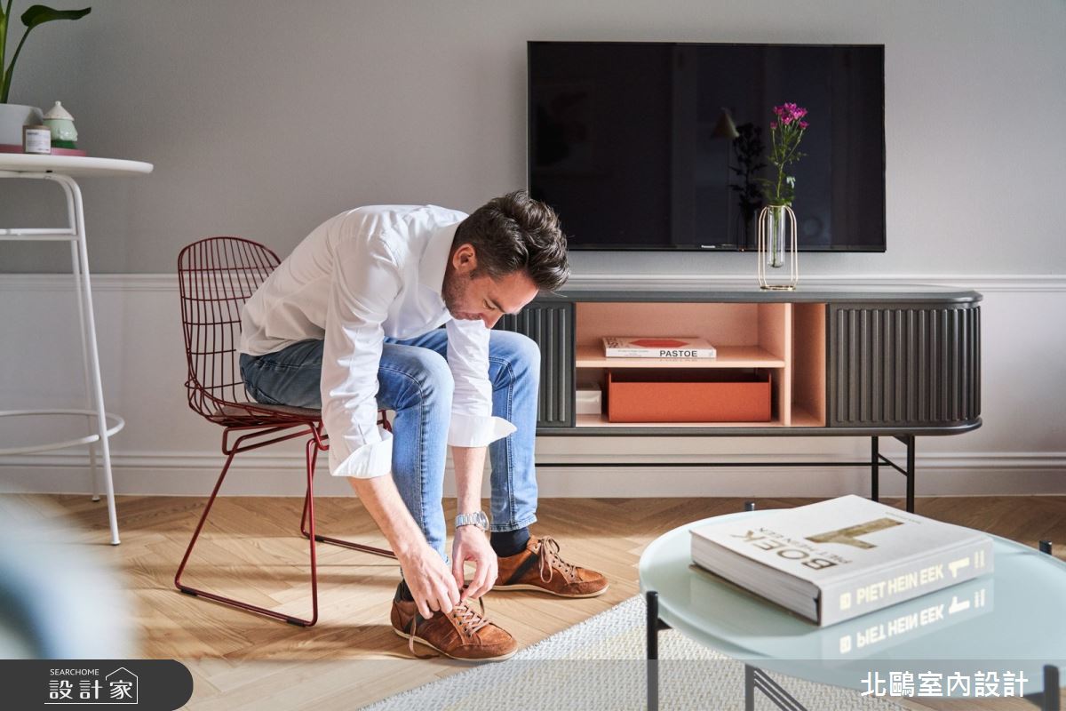 19坪新成屋(5年以下)＿北歐風客廳案例圖片＿北鷗室內設計＿北鷗_43Princess House之22