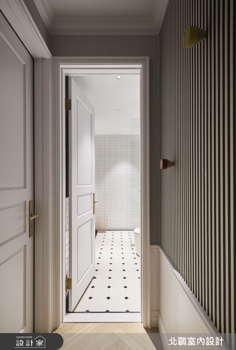 19坪新成屋(5年以下)＿北歐風走廊案例圖片＿北鷗室內設計＿北鷗_43Princess House之19