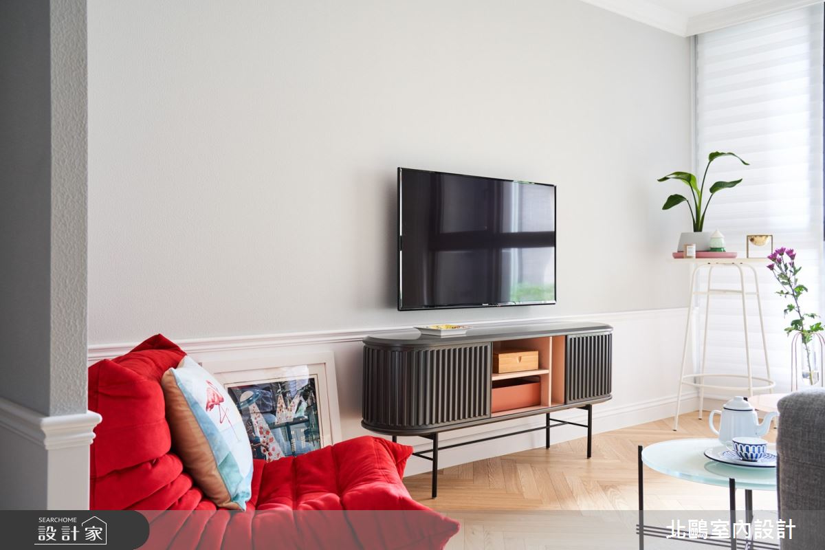 19坪新成屋(5年以下)＿北歐風客廳案例圖片＿北鷗室內設計＿北鷗_43Princess House之3