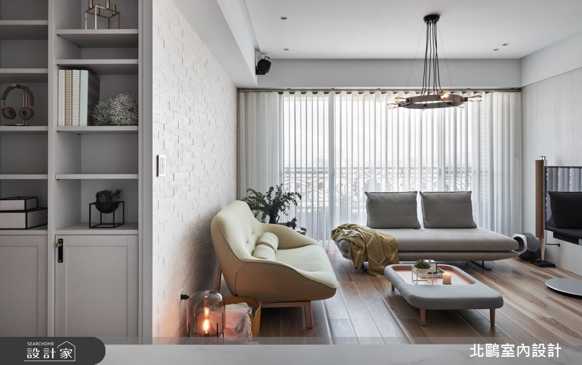 新成屋(5年以下)＿北歐風客廳案例圖片＿北鷗室內設計＿北鷗_44Le Florian House之6