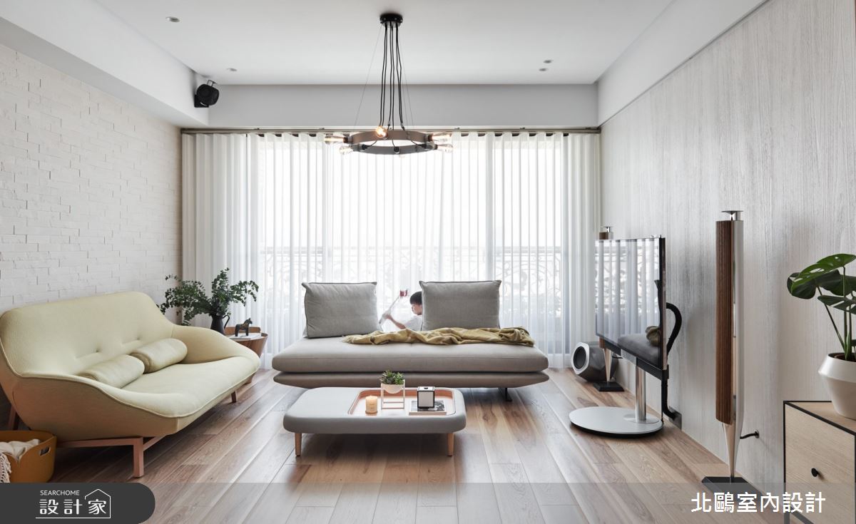 新成屋(5年以下)＿北歐風客廳案例圖片＿北鷗室內設計＿北鷗_44Le Florian House之7