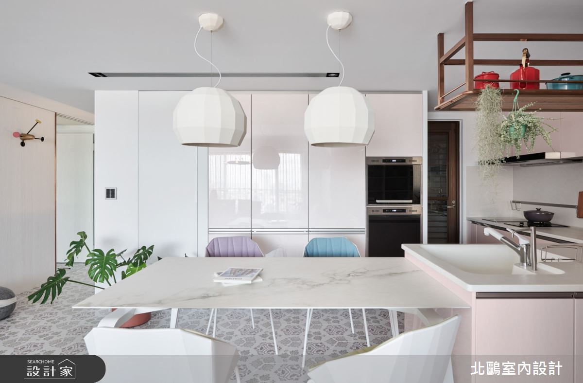 新成屋(5年以下)＿北歐風餐廳廚房案例圖片＿北鷗室內設計＿北鷗_44Le Florian House之12