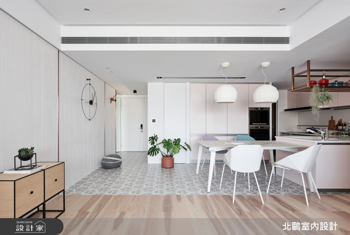 新成屋(5年以下)＿北歐風餐廳廚房案例圖片＿北鷗室內設計＿北鷗_44Le Florian House之11