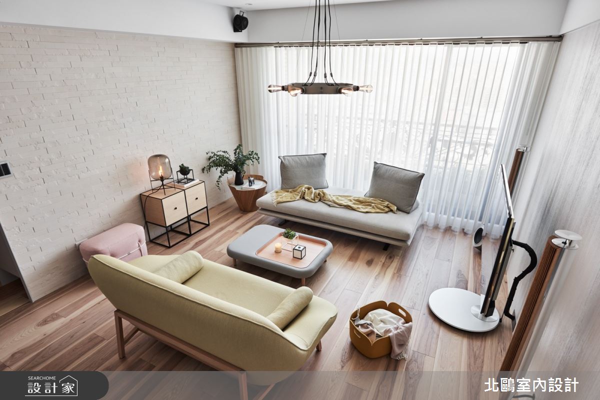 新成屋(5年以下)＿北歐風客廳案例圖片＿北鷗室內設計＿北鷗_44Le Florian House之8
