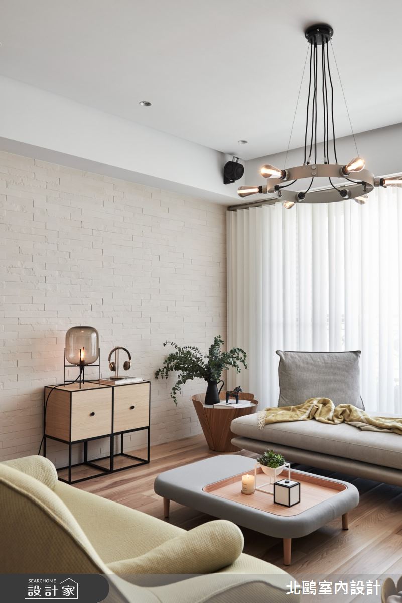 新成屋(5年以下)＿北歐風客廳案例圖片＿北鷗室內設計＿北鷗_44Le Florian House之9