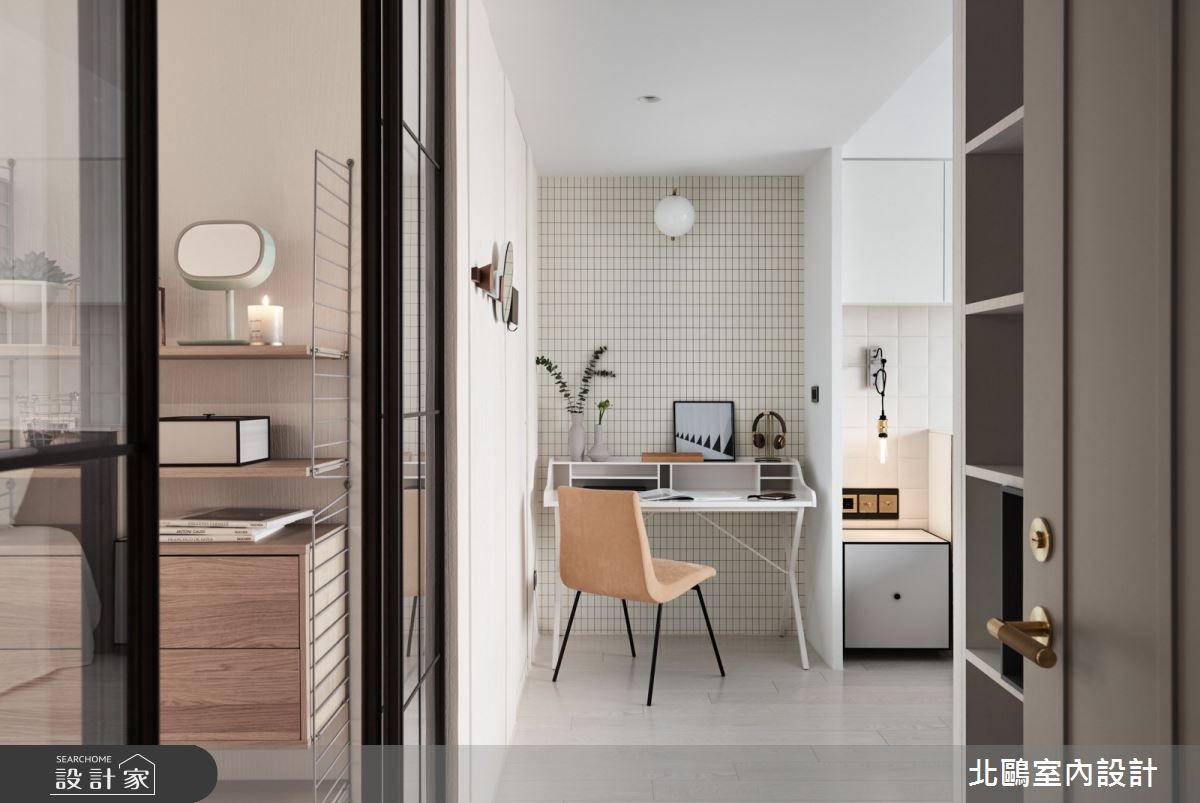 新成屋(5年以下)＿北歐風臥室案例圖片＿北鷗室內設計＿北鷗_44Le Florian House之18