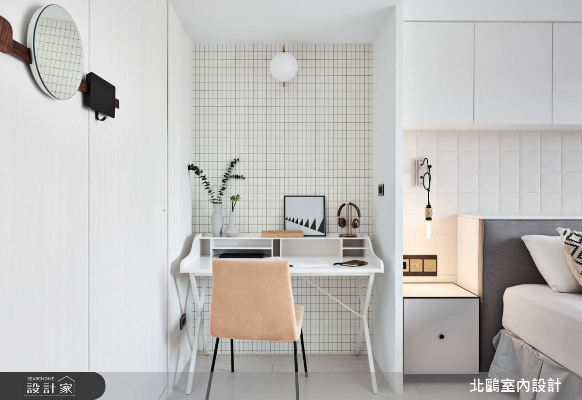 新成屋(5年以下)＿北歐風臥室案例圖片＿北鷗室內設計＿北鷗_44Le Florian House之19