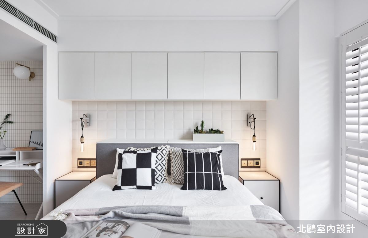 新成屋(5年以下)＿北歐風臥室案例圖片＿北鷗室內設計＿北鷗_44Le Florian House之22