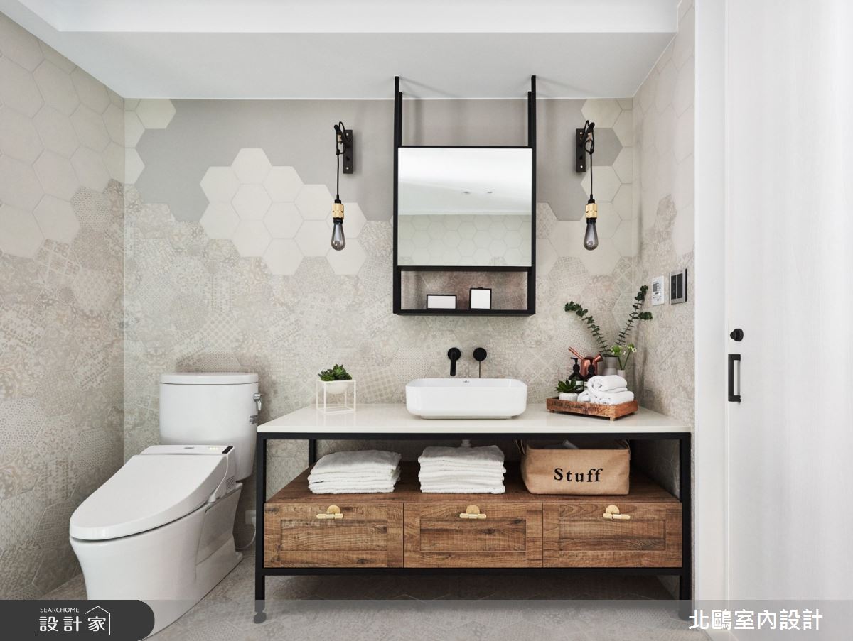 新成屋(5年以下)＿北歐風浴室案例圖片＿北鷗室內設計＿北鷗_44Le Florian House之31