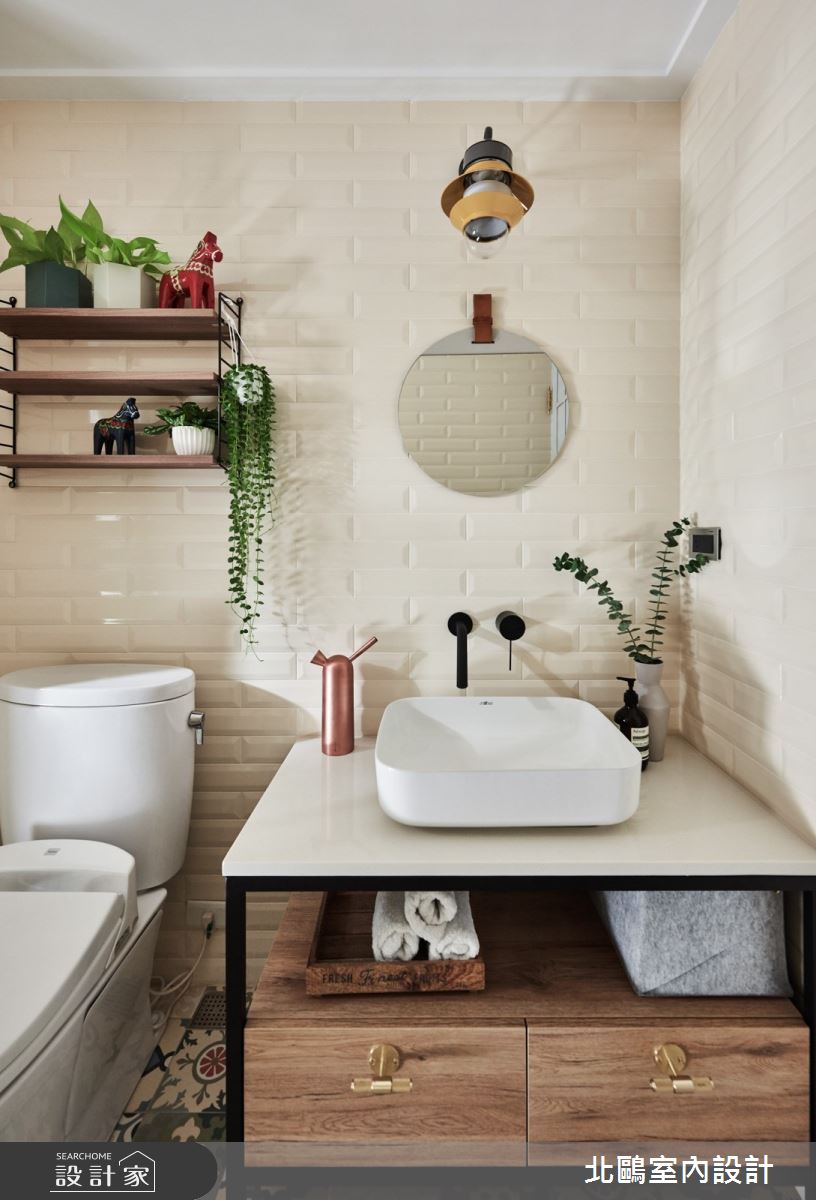 新成屋(5年以下)＿北歐風浴室案例圖片＿北鷗室內設計＿北鷗_44Le Florian House之33