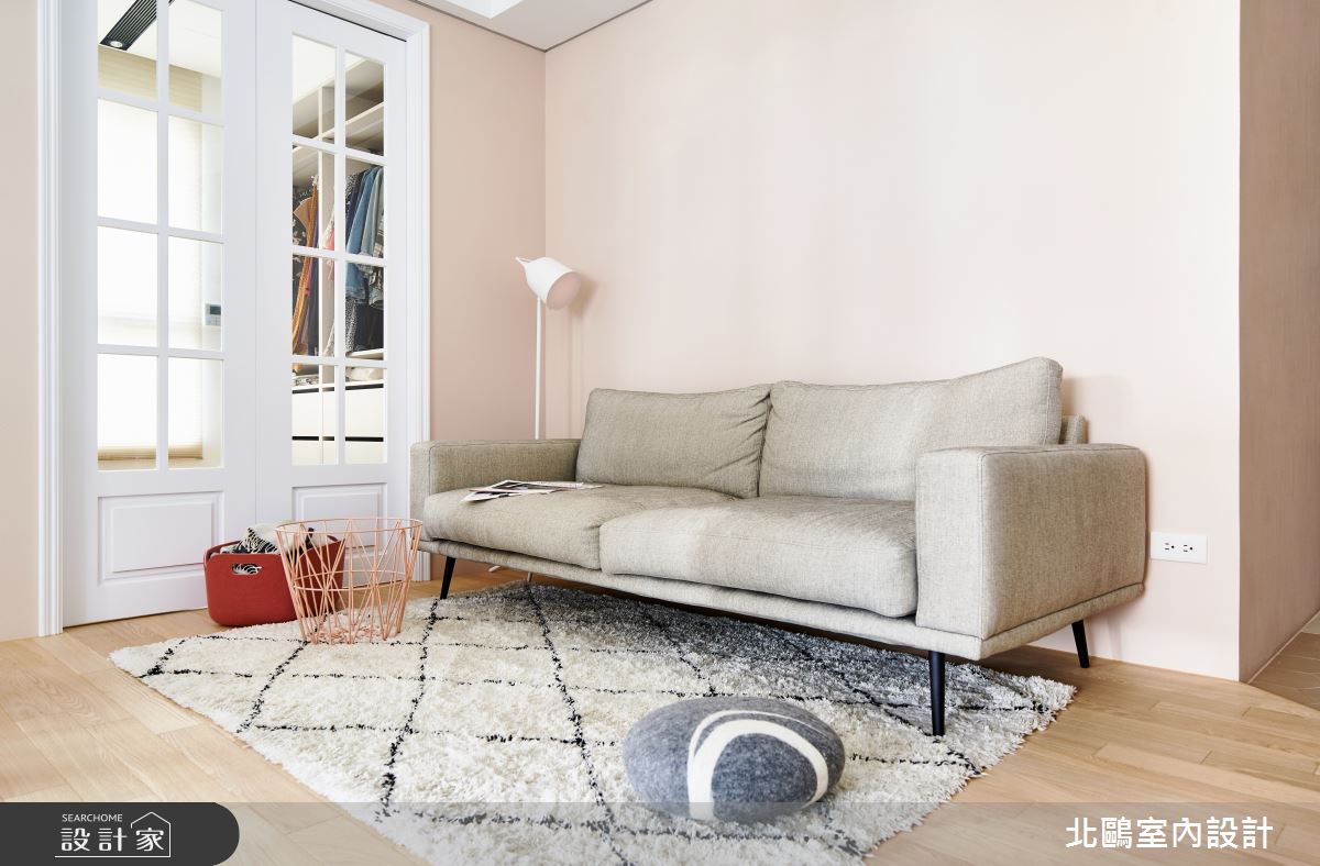 新成屋(5年以下)＿北歐風客廳案例圖片＿北鷗室內設計＿北鷗_45Lady House之3