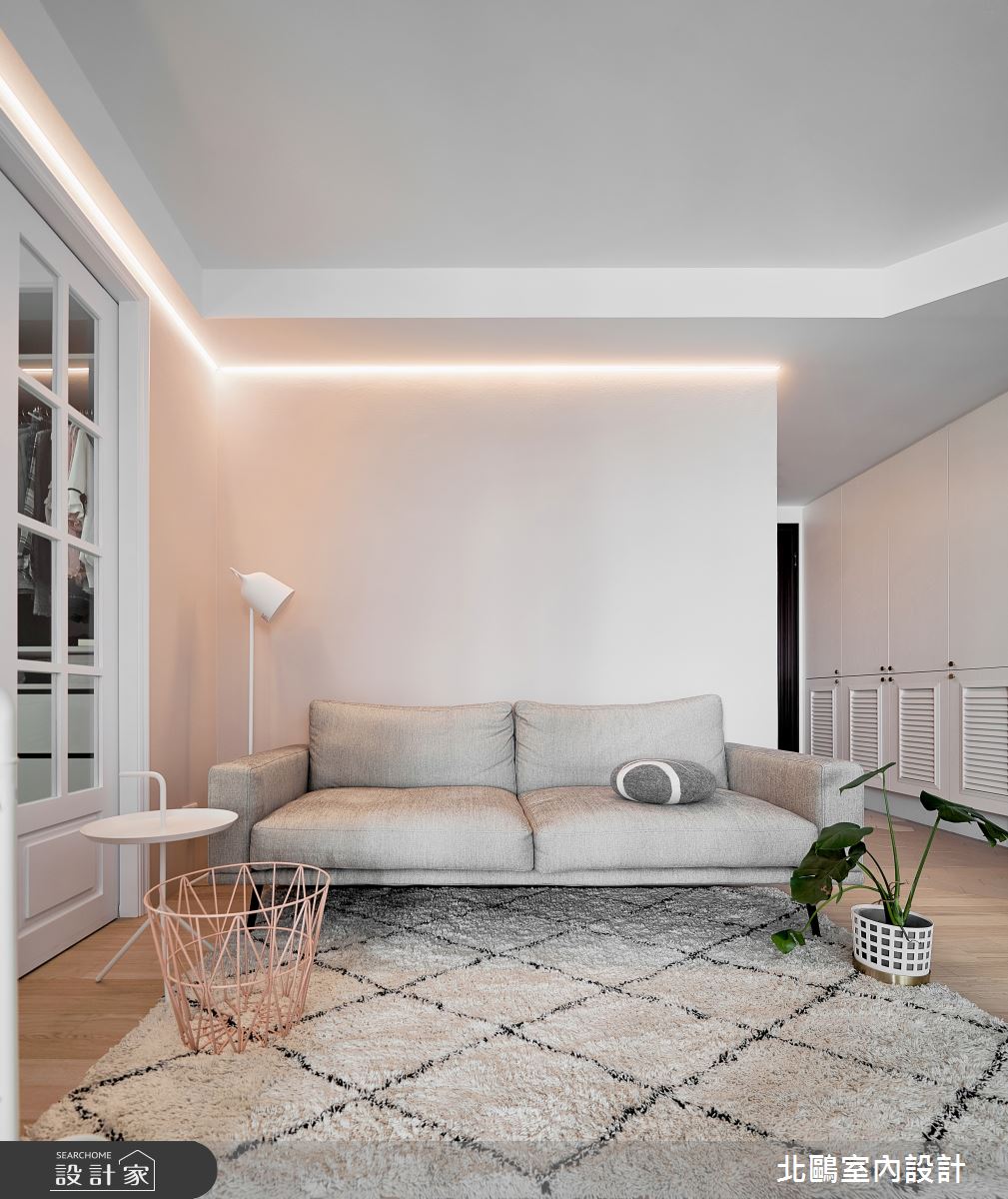 新成屋(5年以下)＿北歐風客廳案例圖片＿北鷗室內設計＿北鷗_45Lady House之5