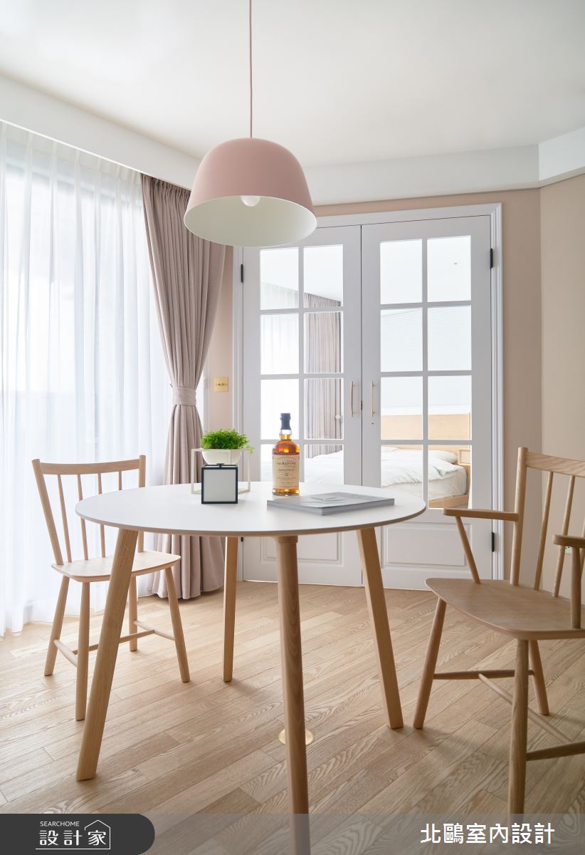 新成屋(5年以下)＿北歐風餐廳臥室案例圖片＿北鷗室內設計＿北鷗_45Lady House之16