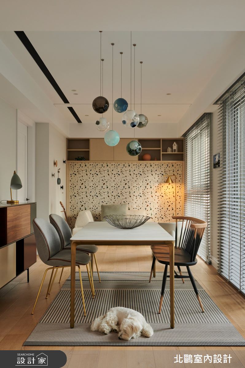 40坪中古屋(5~15年)＿北歐風餐廳案例圖片＿北鷗室內設計＿北鷗_46Fu Fu House之10