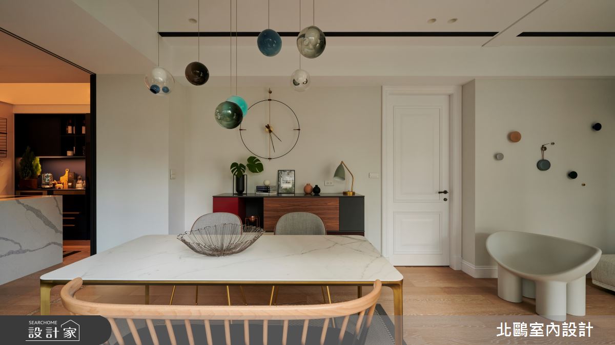 40坪中古屋(5~15年)＿北歐風餐廳吧檯案例圖片＿北鷗室內設計＿北鷗_46Fu Fu House之11