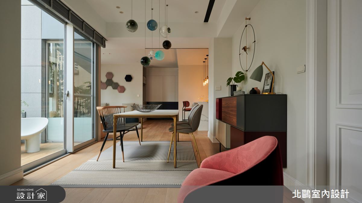 40坪中古屋(5~15年)＿北歐風餐廳案例圖片＿北鷗室內設計＿北鷗_46Fu Fu House之13