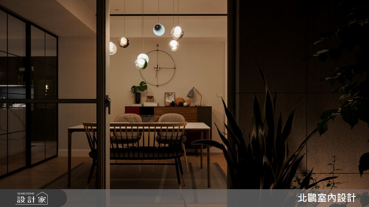 40坪中古屋(5~15年)＿北歐風餐廳案例圖片＿北鷗室內設計＿北鷗_46Fu Fu House之20