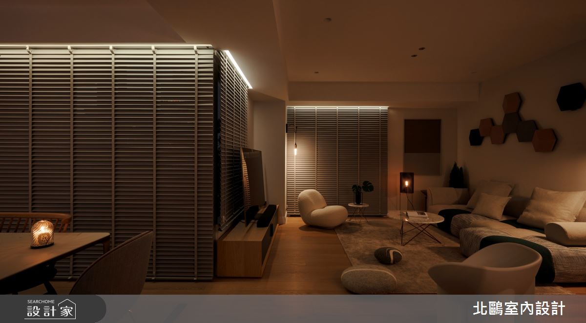 40坪中古屋(5~15年)＿北歐風客廳案例圖片＿北鷗室內設計＿北鷗_46Fu Fu House之21