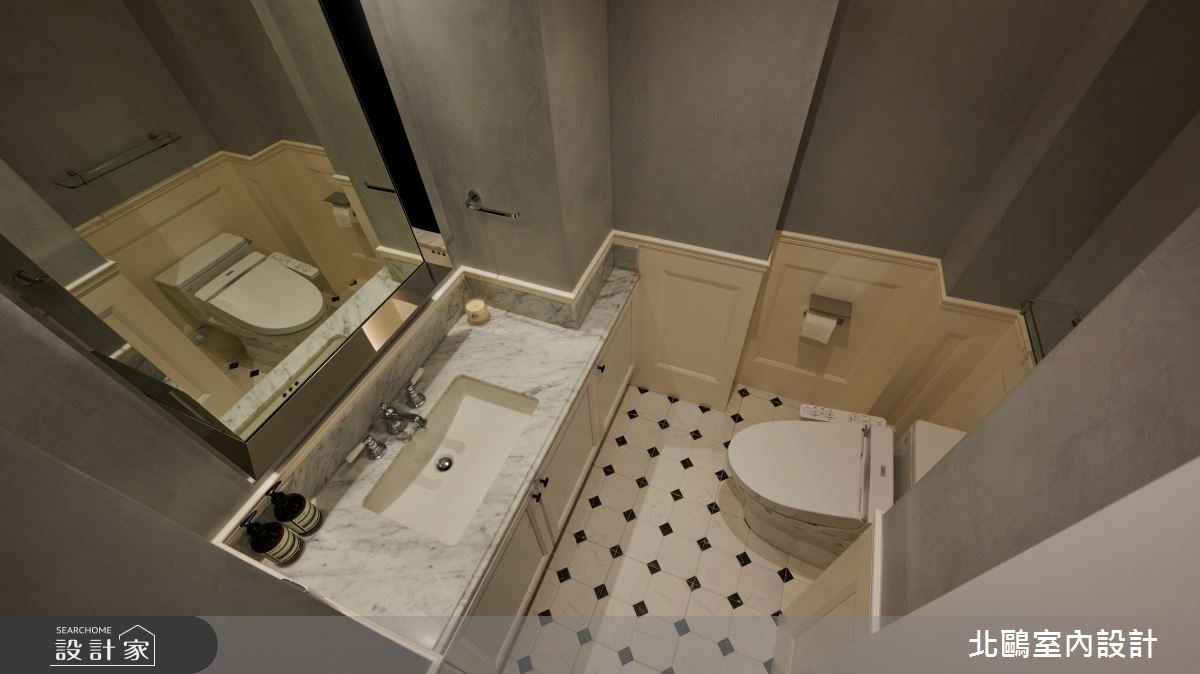 40坪中古屋(5~15年)＿北歐風浴室案例圖片＿北鷗室內設計＿北鷗_46Fu Fu House之24