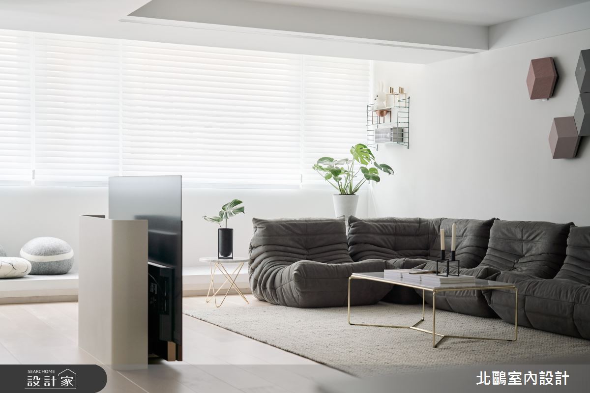 老屋(16~30年)＿北歐風客廳案例圖片＿北鷗室內設計＿北鷗_47Gallery House之5