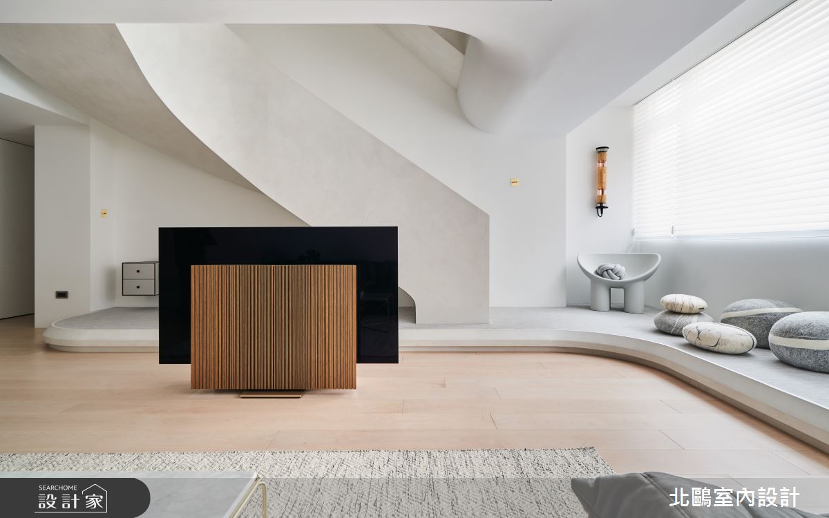 老屋(16~30年)＿北歐風客廳案例圖片＿北鷗室內設計＿北鷗_47Gallery House之7