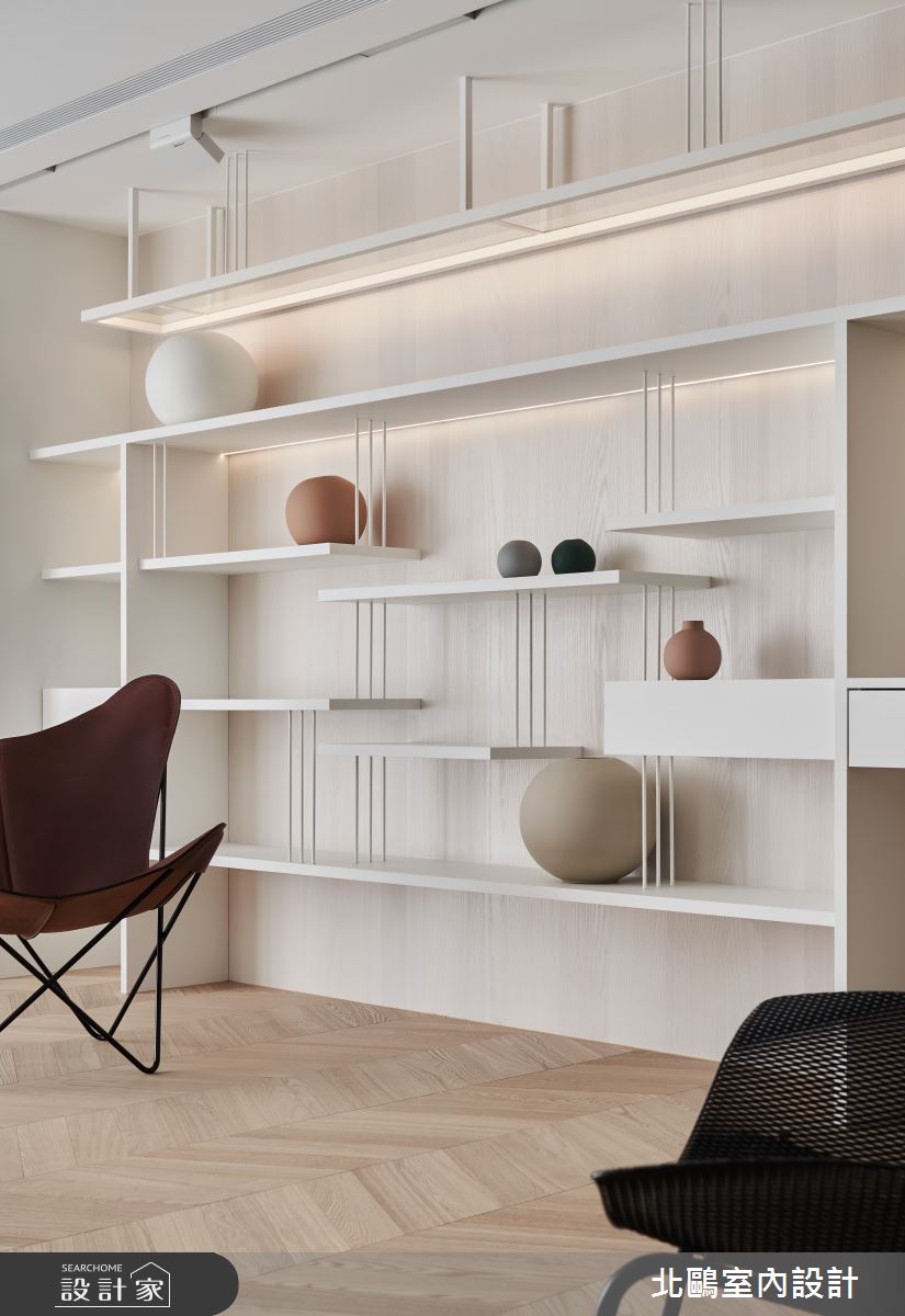 老屋(16~30年)＿北歐風書房兒童房兒童房多功能室案例圖片＿北鷗室內設計＿北鷗_47Gallery House之16