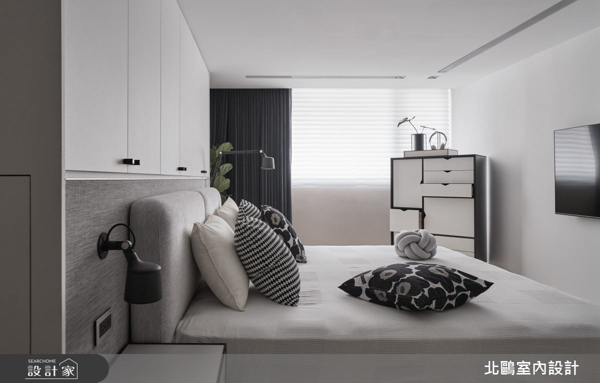 老屋(16~30年)＿北歐風臥室案例圖片＿北鷗室內設計＿北鷗_47Gallery House之32