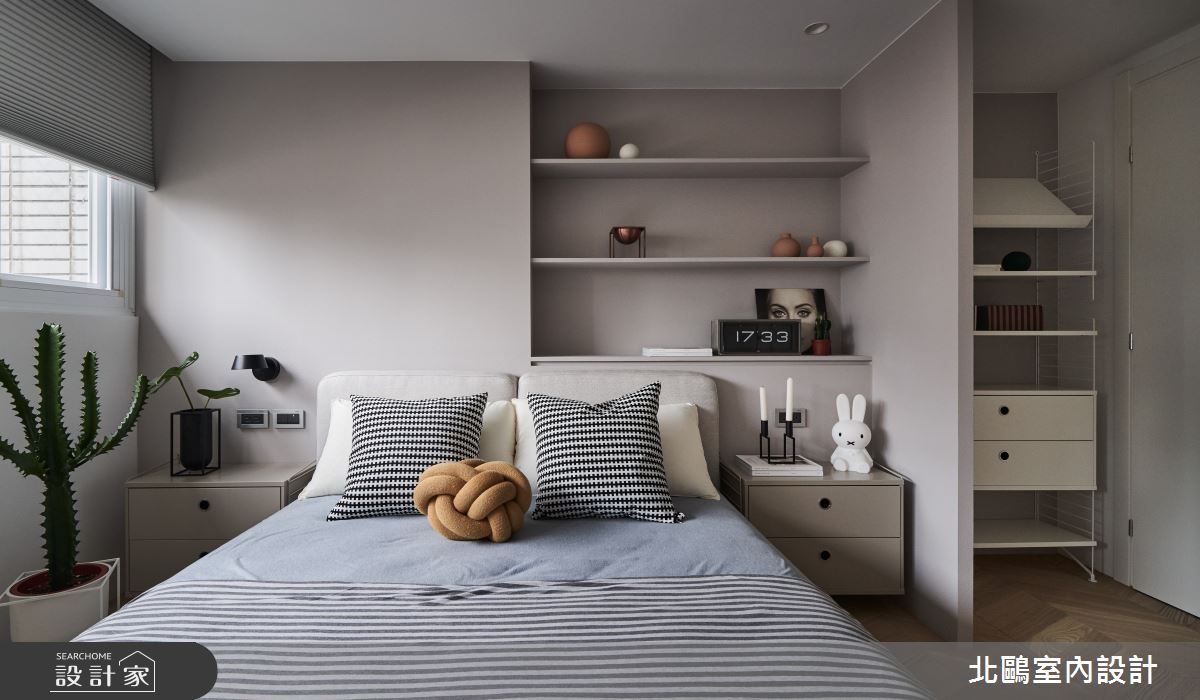 老屋(16~30年)＿北歐風臥室案例圖片＿北鷗室內設計＿北鷗_47Gallery House之35