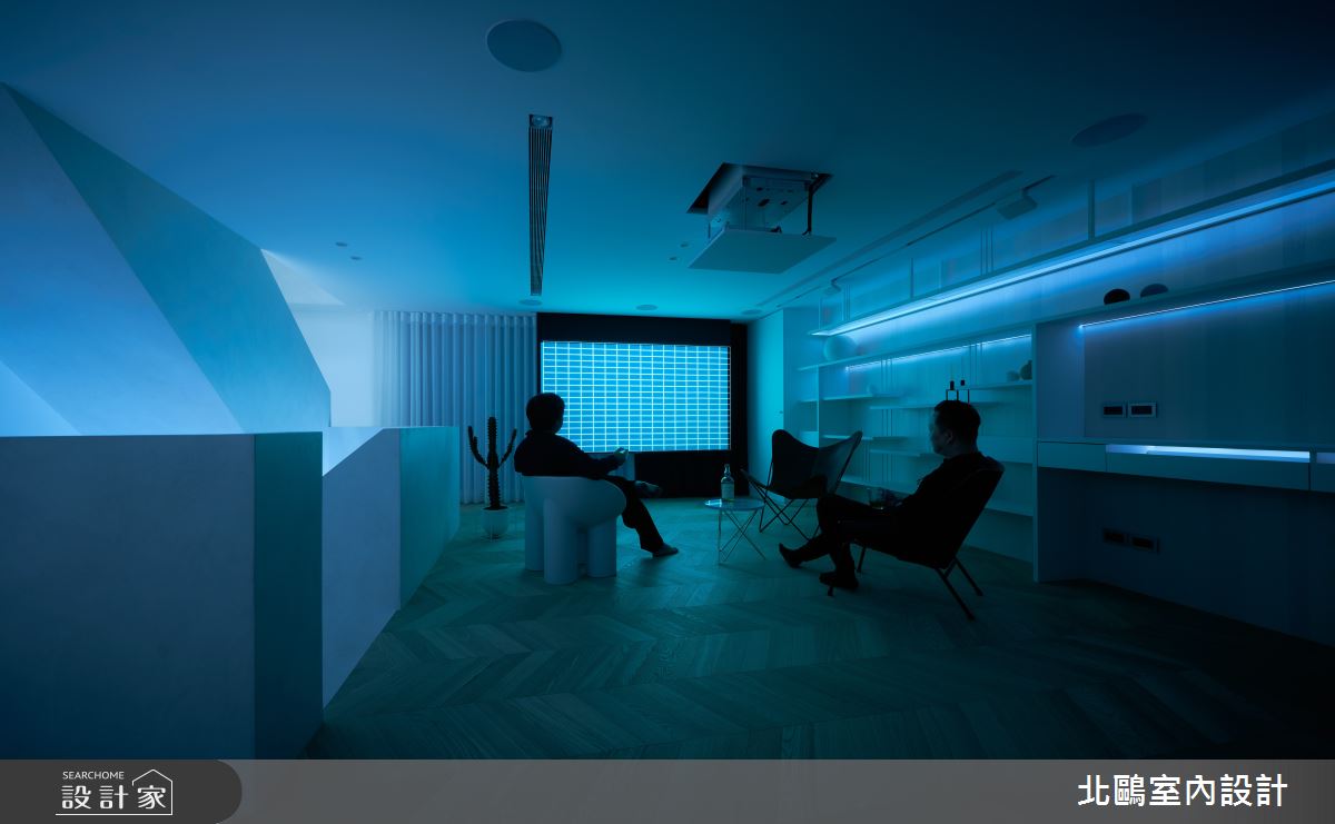 老屋(16~30年)＿北歐風書房多功能室案例圖片＿北鷗室內設計＿北鷗_47Gallery House之40