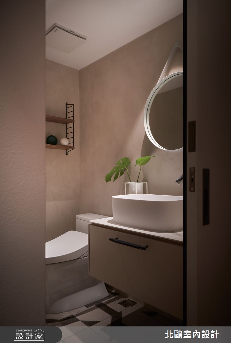 老屋(16~30年)＿北歐風浴室案例圖片＿北鷗室內設計＿北鷗_47Gallery House之37