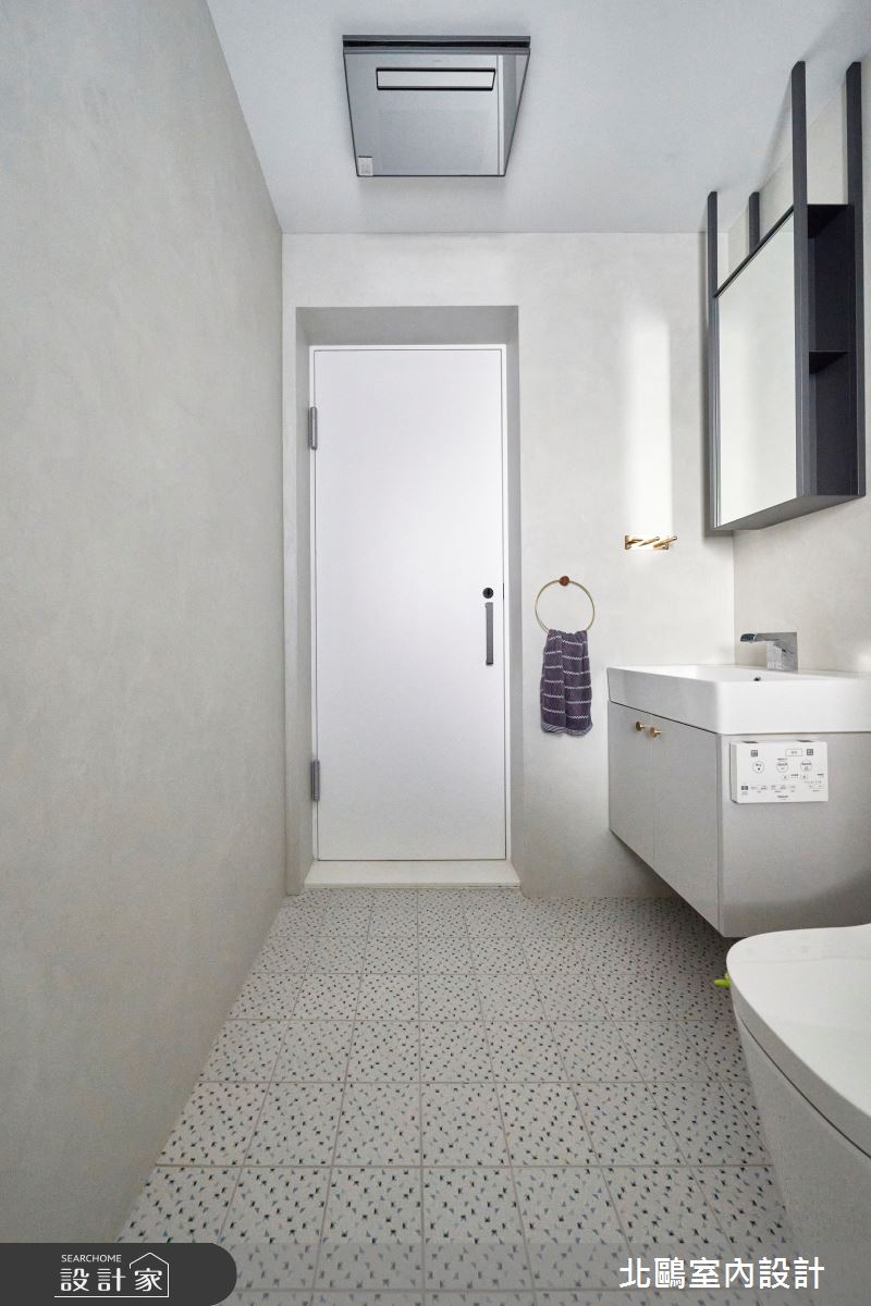 中古屋(5~15年)＿北歐風浴室案例圖片＿北鷗室內設計＿北鷗_48Kiwi House之32