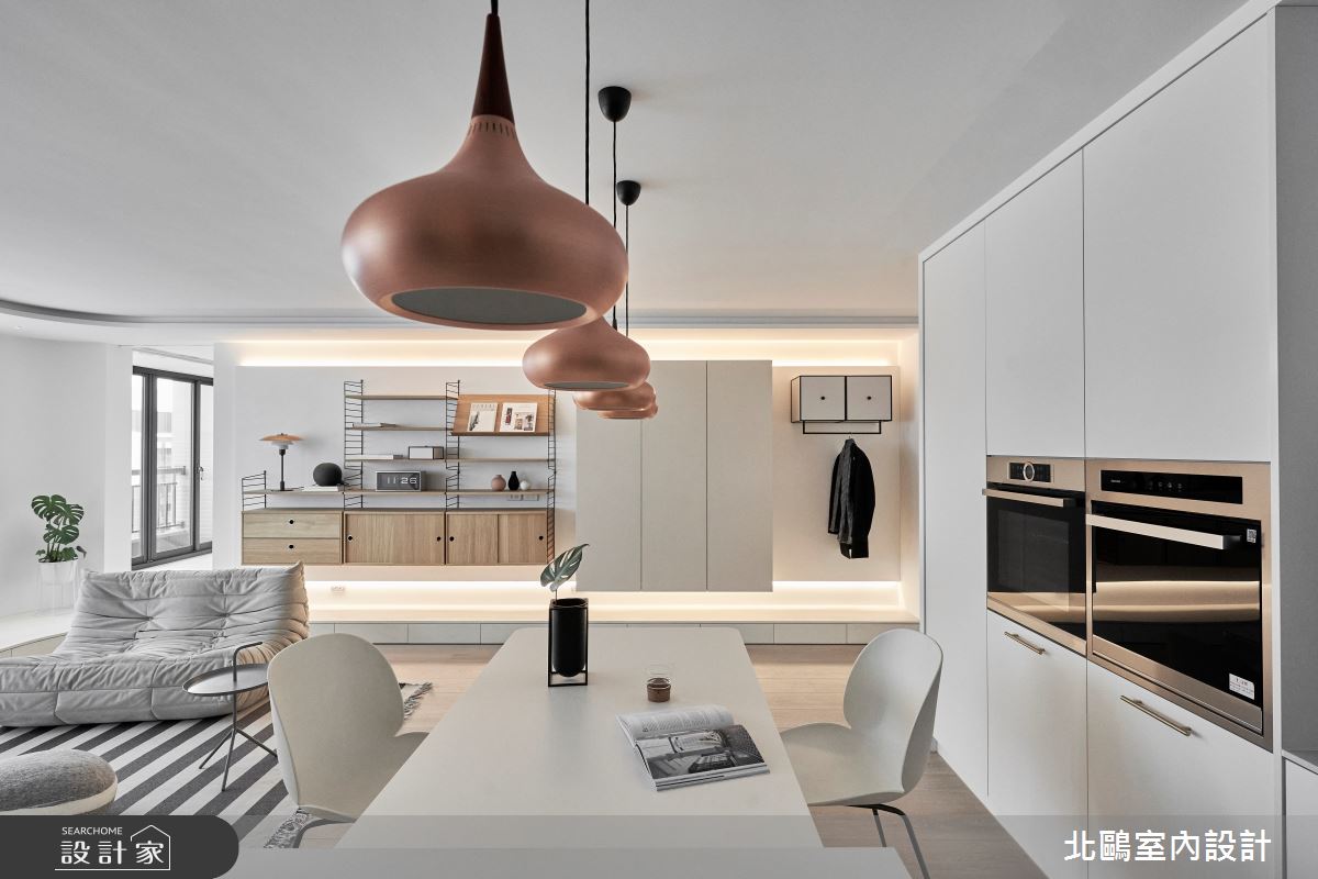 中古屋(5~15年)＿北歐風客廳餐廳案例圖片＿北鷗室內設計＿北鷗_48Kiwi House之9