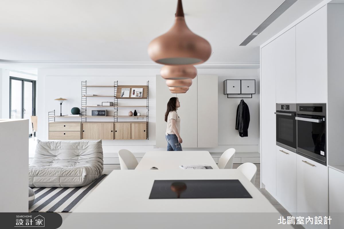 中古屋(5~15年)＿北歐風客廳餐廳案例圖片＿北鷗室內設計＿北鷗_48Kiwi House之8
