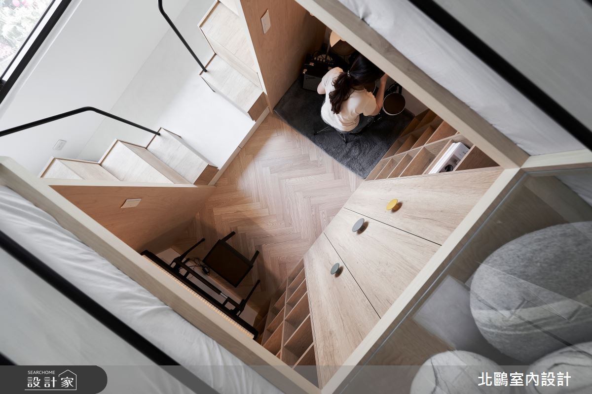 中古屋(5~15年)＿北歐風臥室兒童房工作區兒童房閣樓多功能室案例圖片＿北鷗室內設計＿北鷗_48Kiwi House之18