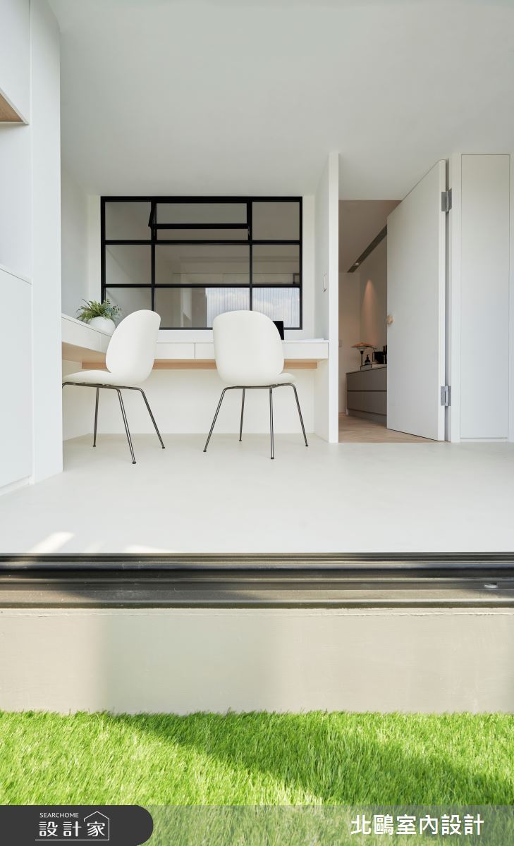 中古屋(5~15年)＿北歐風書房工作區陽台多功能室案例圖片＿北鷗室內設計＿北鷗_48Kiwi House之28