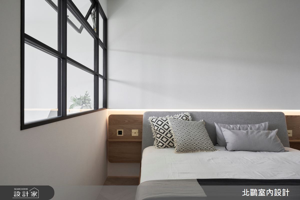 中古屋(5~15年)＿北歐風臥室案例圖片＿北鷗室內設計＿北鷗_48Kiwi House之23