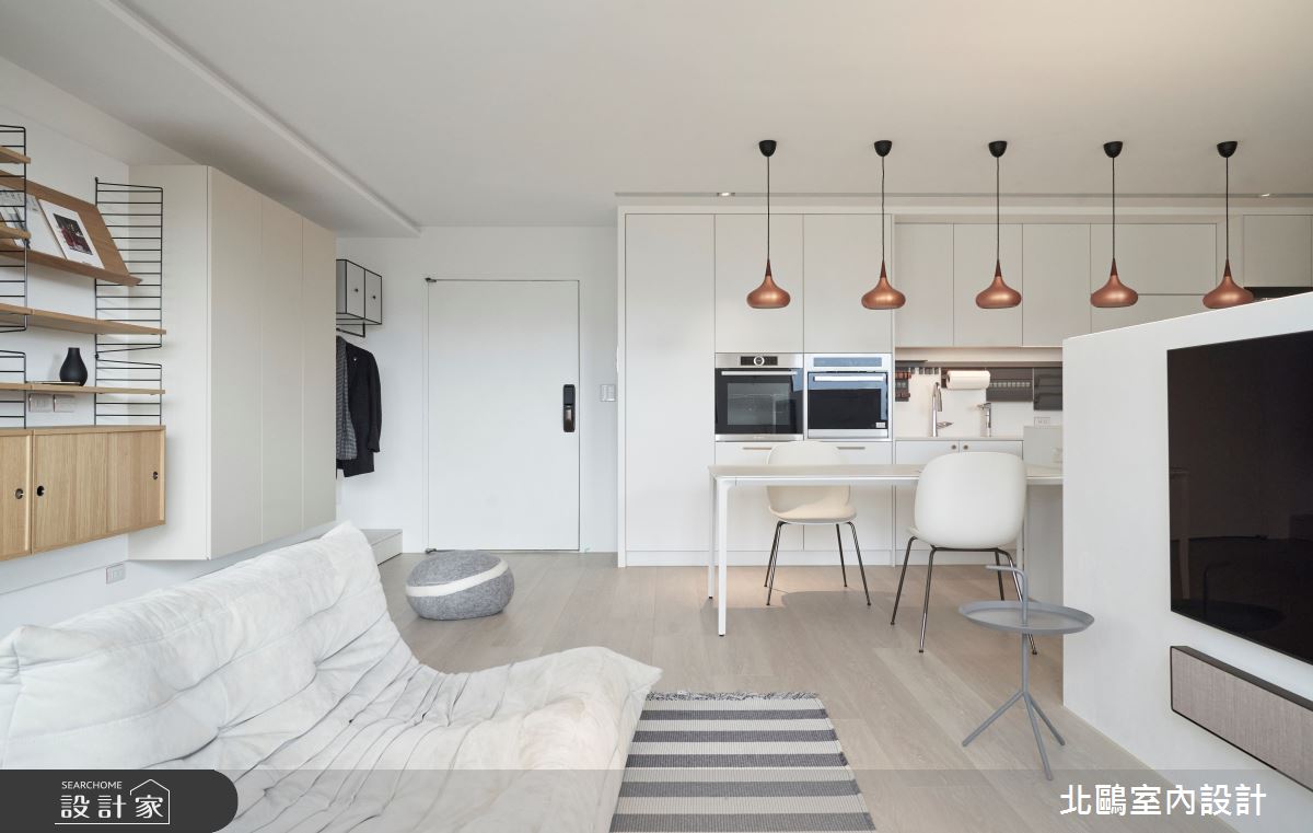 中古屋(5~15年)＿北歐風客廳餐廳案例圖片＿北鷗室內設計＿北鷗_48Kiwi House之13